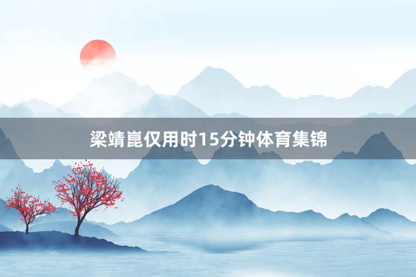 梁靖崑仅用时15分钟体育集锦