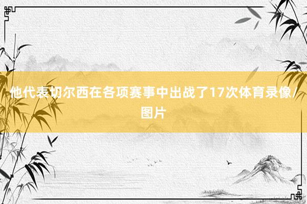 他代表切尔西在各项赛事中出战了17次体育录像/图片