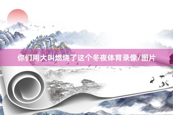 你们用大叫燃烧了这个冬夜体育录像/图片