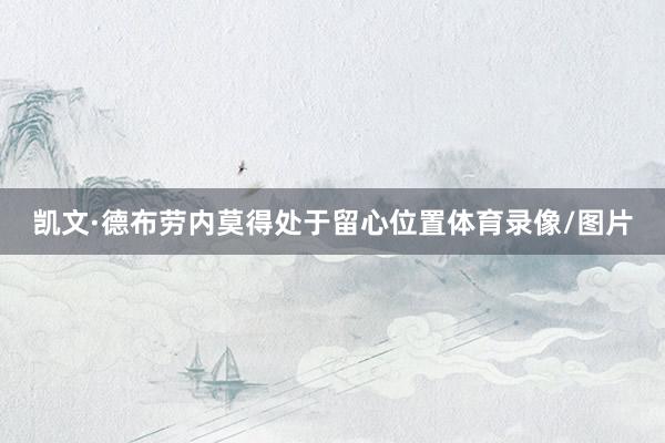 凯文·德布劳内莫得处于留心位置体育录像/图片
