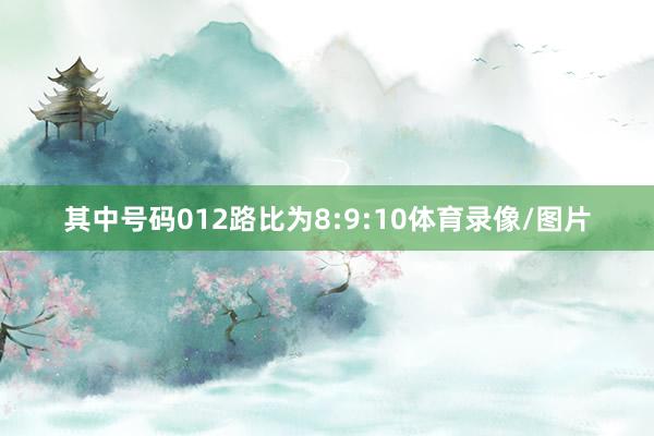 其中号码012路比为8:9:10体育录像/图片