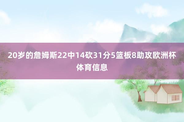 20岁的詹姆斯22中14砍31分5篮板8助攻欧洲杯体育信息