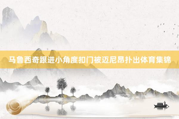 马鲁西奇跟进小角度扣门被迈尼昂扑出体育集锦
