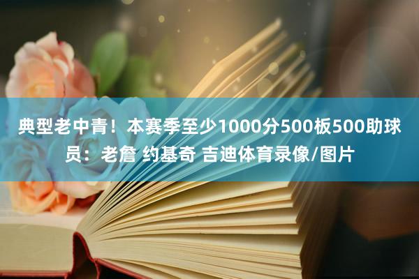 典型老中青！本赛季至少1000分500板500助球员：老詹 约基奇 吉迪体育录像/图片