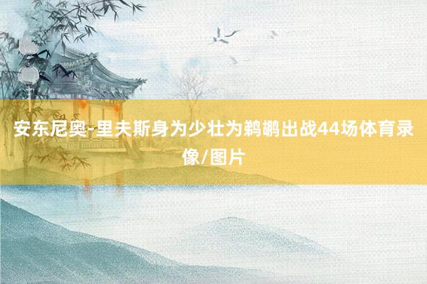 安东尼奥-里夫斯身为少壮为鹈鹕出战44场体育录像/图片