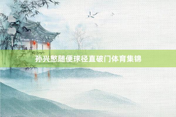 孙兴慜随便球径直破门体育集锦