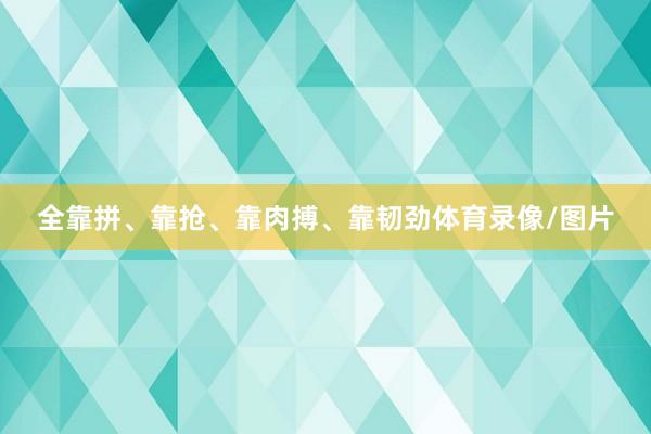 全靠拼、靠抢、靠肉搏、靠韧劲体育录像/图片
