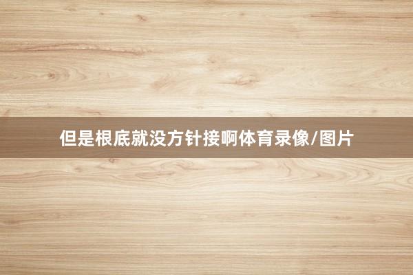 但是根底就没方针接啊体育录像/图片