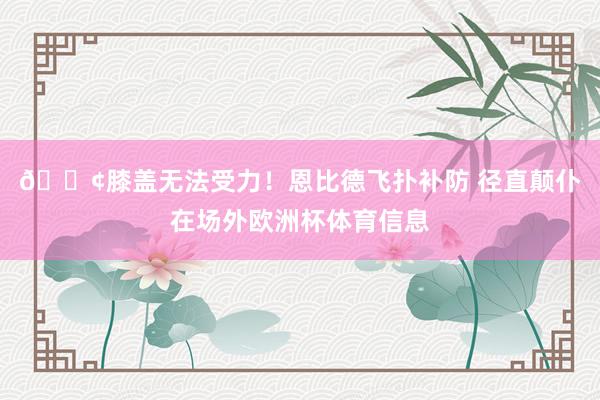 😢膝盖无法受力！恩比德飞扑补防 径直颠仆在场外欧洲杯体育信息