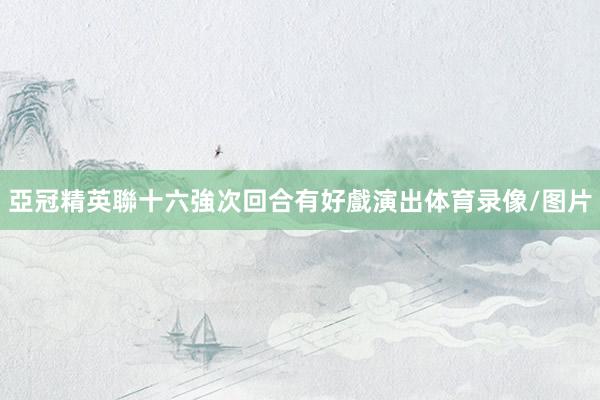亞冠精英聯十六強次回合有好戲演出体育录像/图片