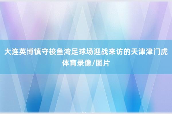 大连英博镇守梭鱼湾足球场迎战来访的天津津门虎体育录像/图片