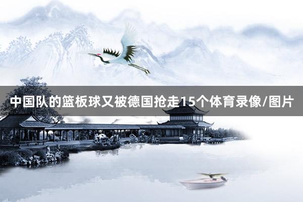中国队的篮板球又被德国抢走15个体育录像/图片
