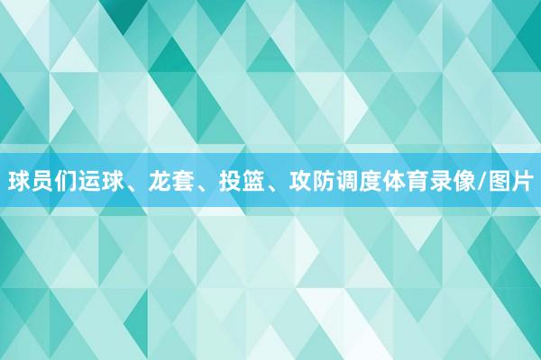 球员们运球、龙套、投篮、攻防调度体育录像/图片