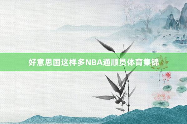 好意思国这样多NBA通顺员体育集锦