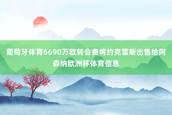 葡萄牙体育6690万欧转会费将约克雷斯出售给阿森纳欧洲杯体育信息