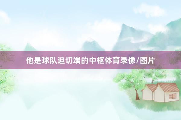 他是球队迫切端的中枢体育录像/图片