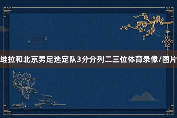 维拉和北京男足选定队3分分列二三位体育录像/图片