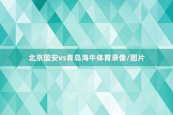 北京国安vs青岛海牛体育录像/图片
