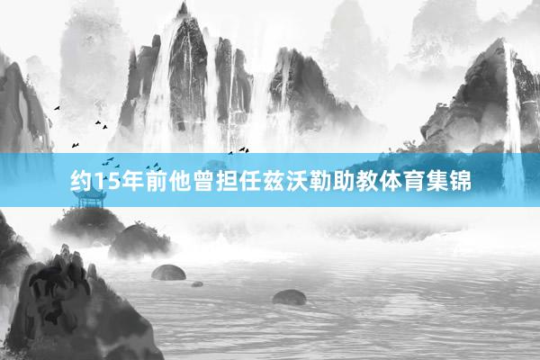 约15年前他曾担任兹沃勒助教体育集锦